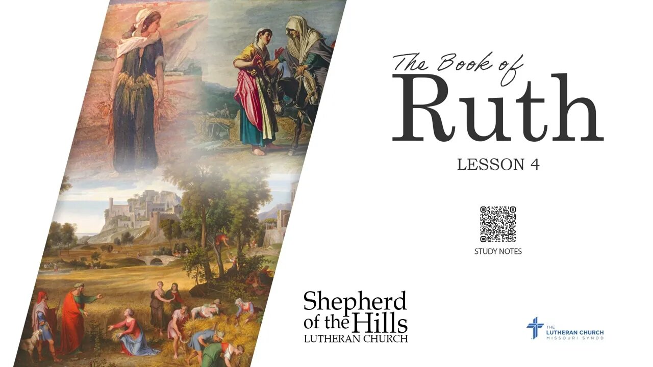 Ruth: Lesson 4 - At the Threshing Floor