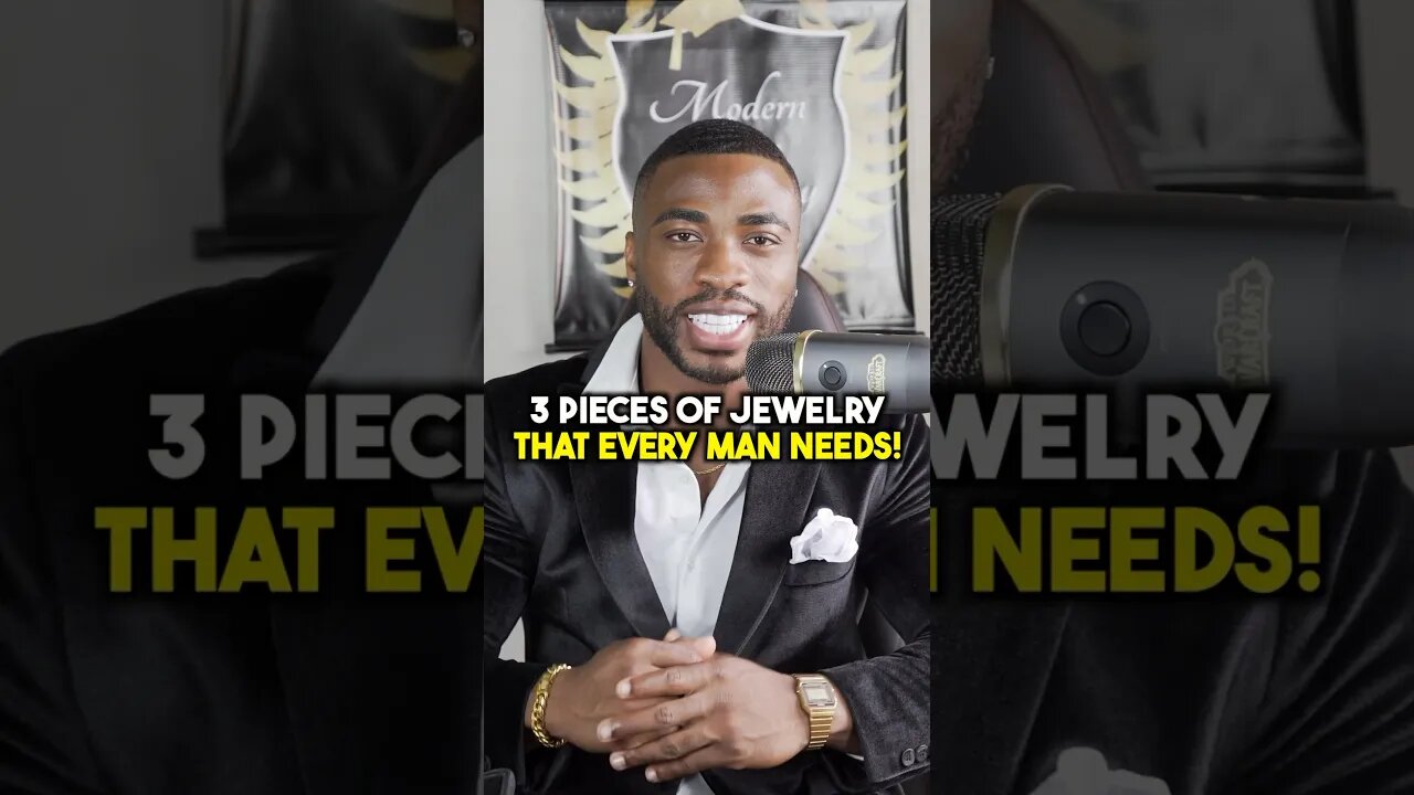 3 Pieces of Jewelry That Every Man Needs