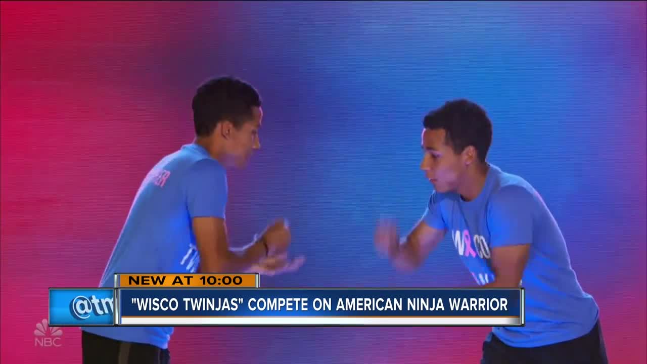 Tosa twins make their debut on NBC's American Ninja Warrior