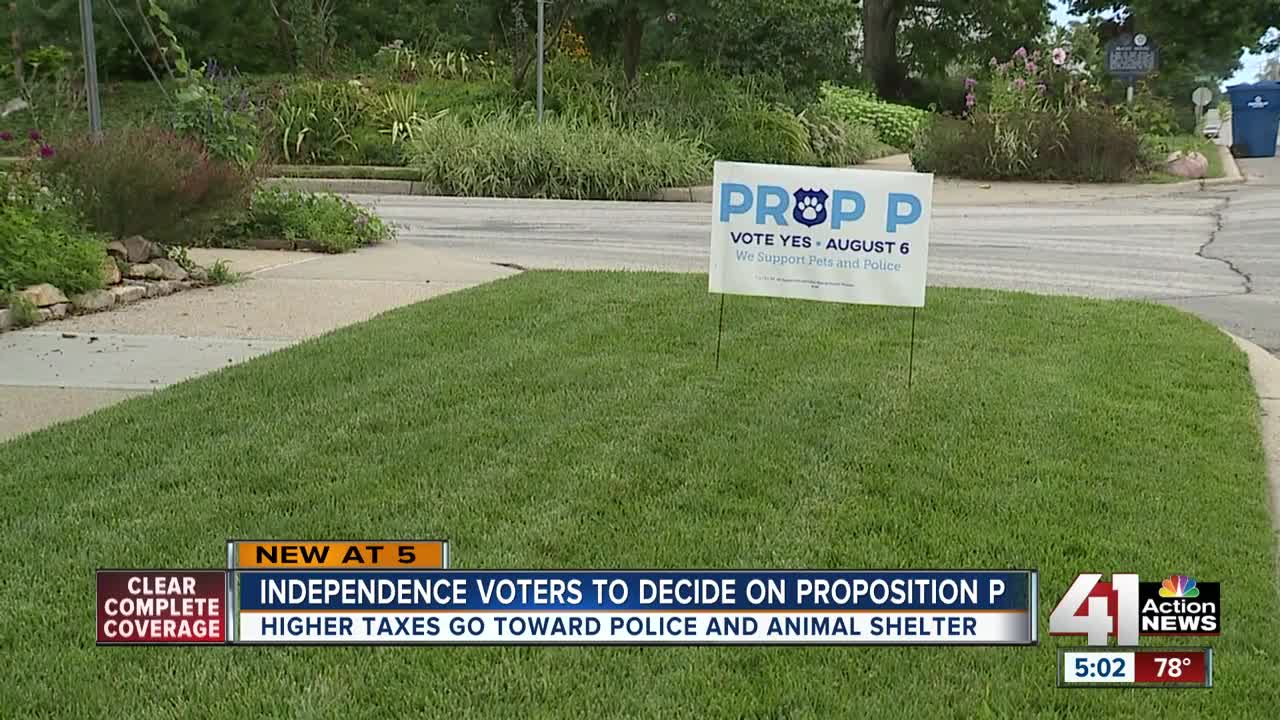 Independence voters to decide on Proposition P