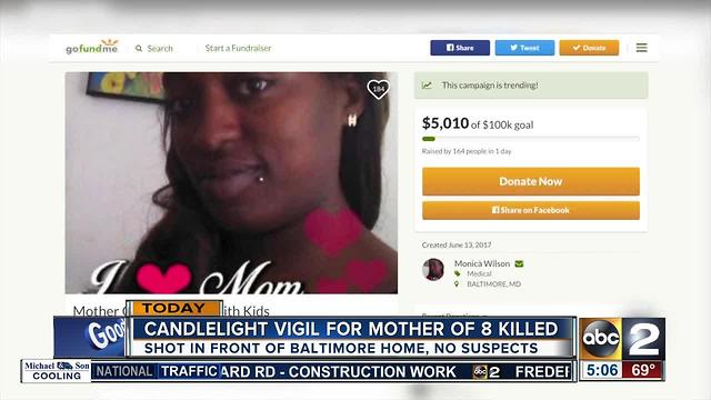 Candlelight for Charmaine Wilson Friday night