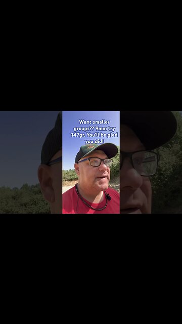 The EASIEST way to shrink your group size is with the right #ammunition try 9mm 147gr!