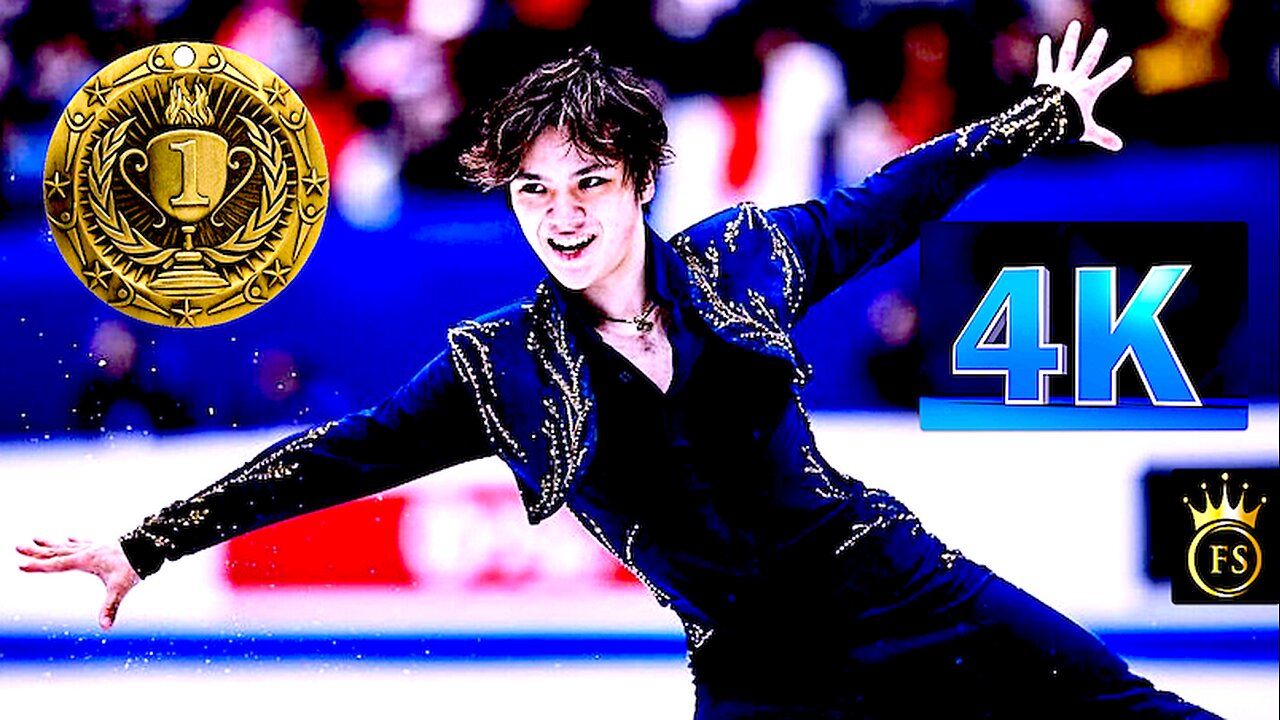 SHOMO UNO🇯🇵🥇Free Skate 2022 Figure Skating Worlds (ES.4K)