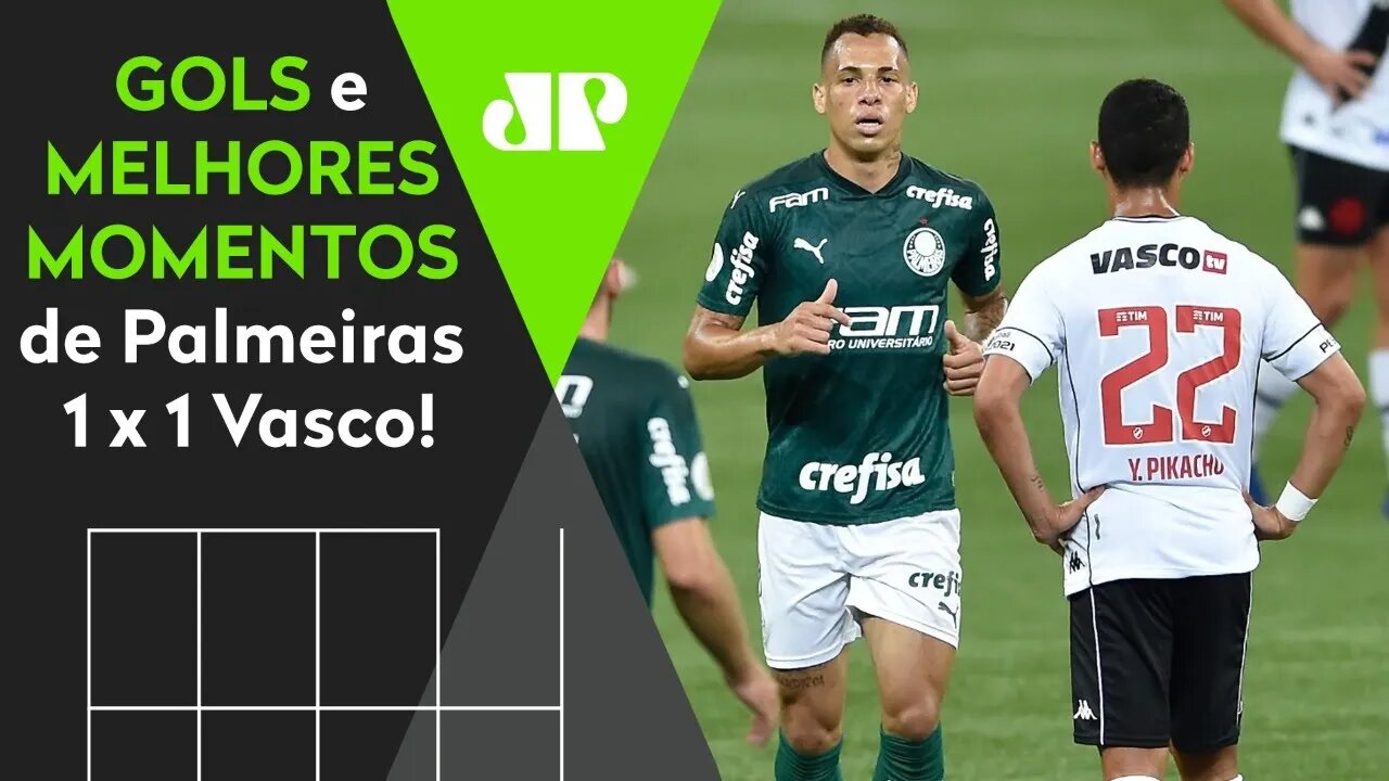 PALMEIRAS 1 X 1 VASCO | GOLS E MELHORES MOMENTOS | 26/01/2021