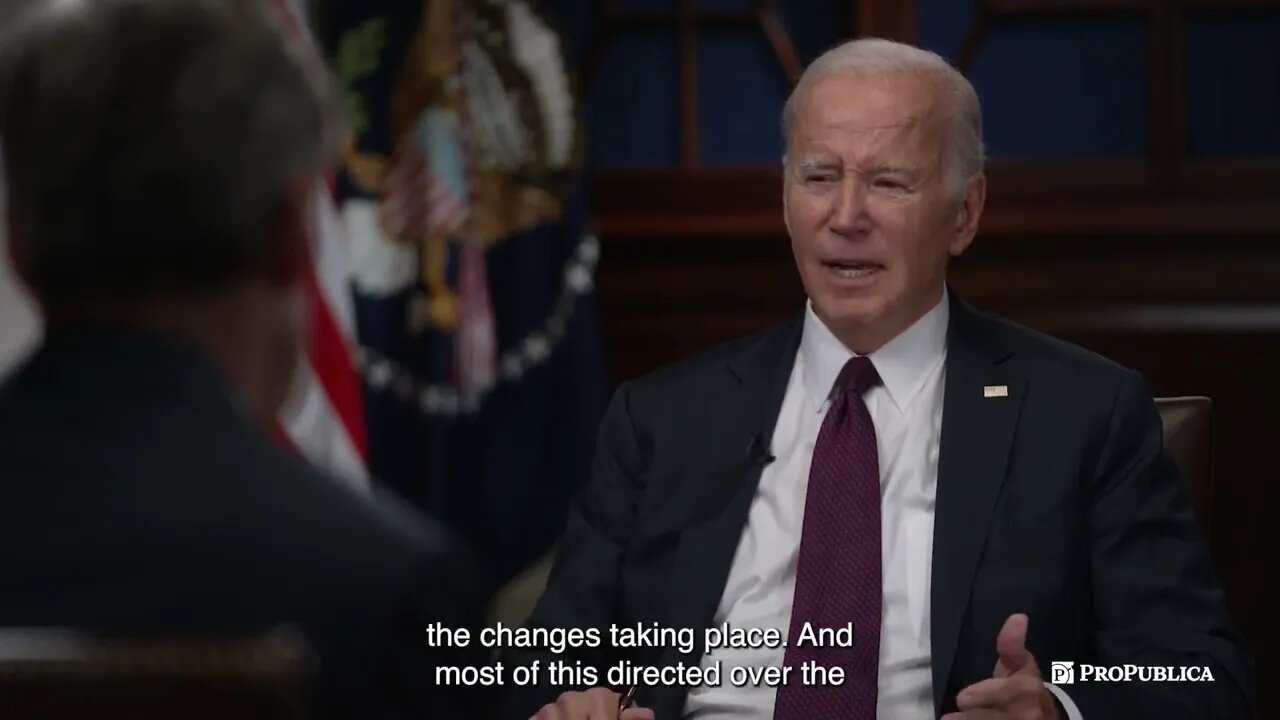 Biden: Elon Musk Buying Twitter Made It So Americans "Have No Notion Whether [News] Is True Or Not"