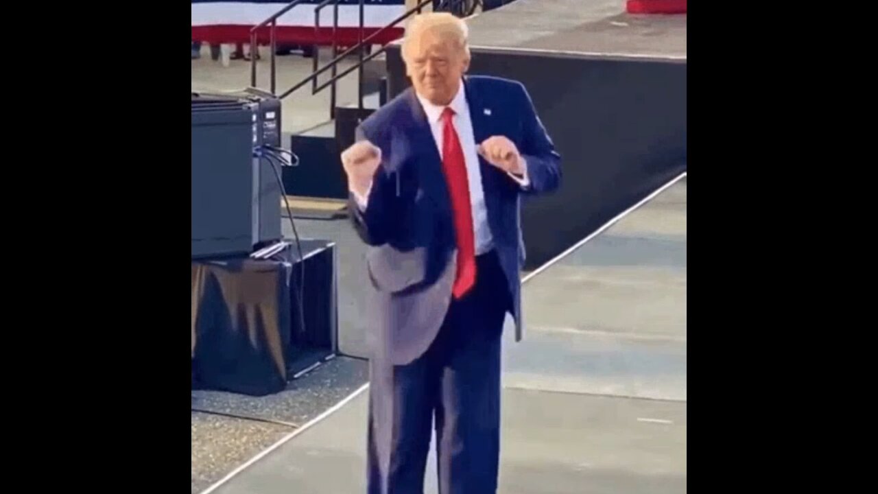 Donald Trump Dances To The Star Wars Theme Song