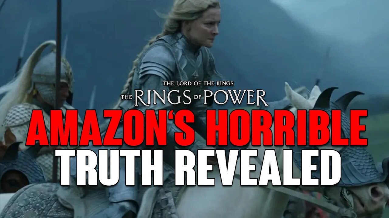 Rings of Power: DISGUSTING Truth Revealed, AMAZON Has Made Another HORRIBLE Mistake!