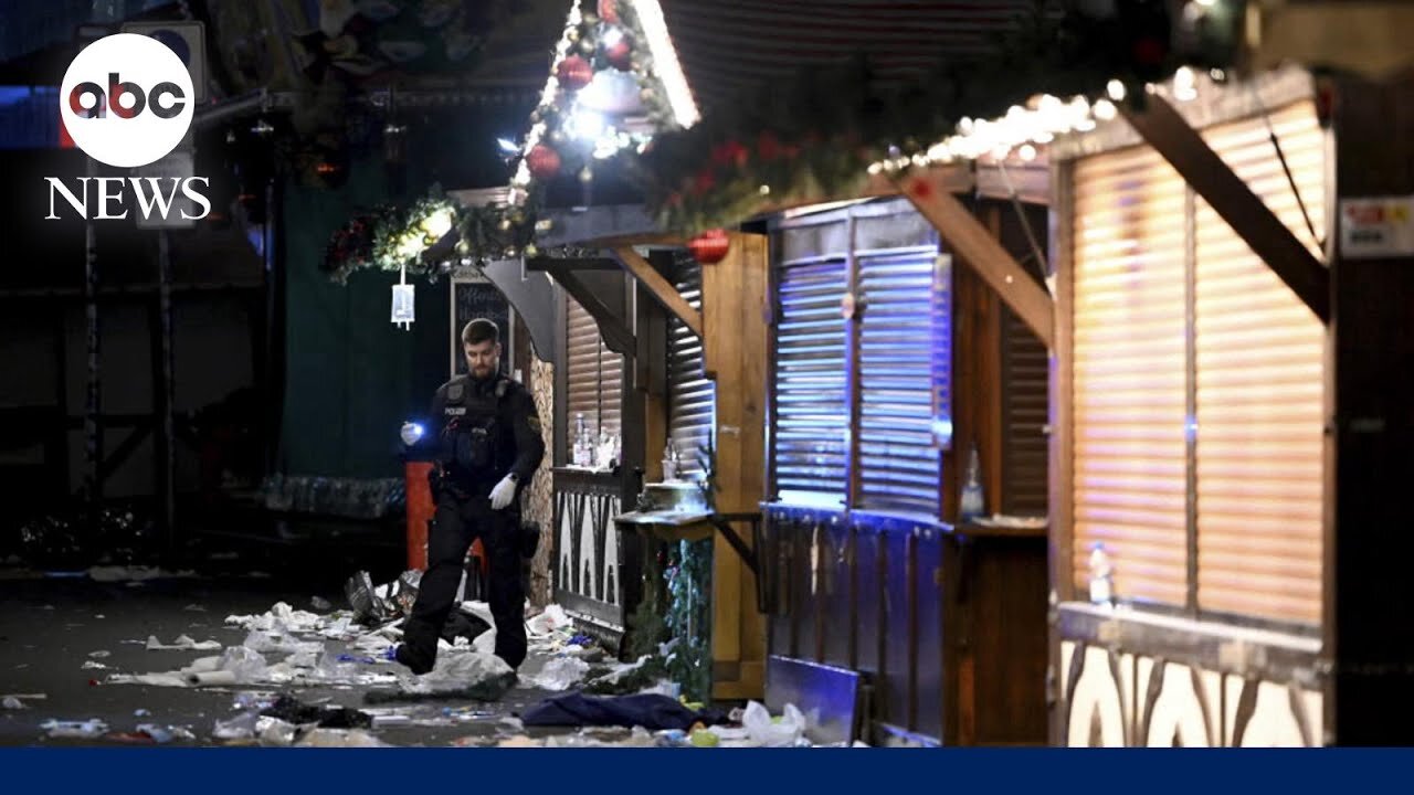 German Christmas market attack leaves at least 2 dead, nearly 70 injured