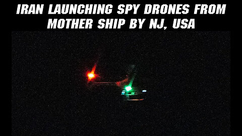 WE ARE UNDER ATTACK IRAN MOTHERSHIP OF DRONES IS IN NEW JERSEY TAKE COVER NOW