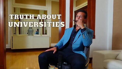 Tristan Tate Speaks Truth About Universities