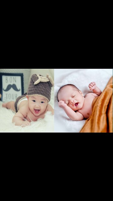 What a Beautiful baby boy smile.