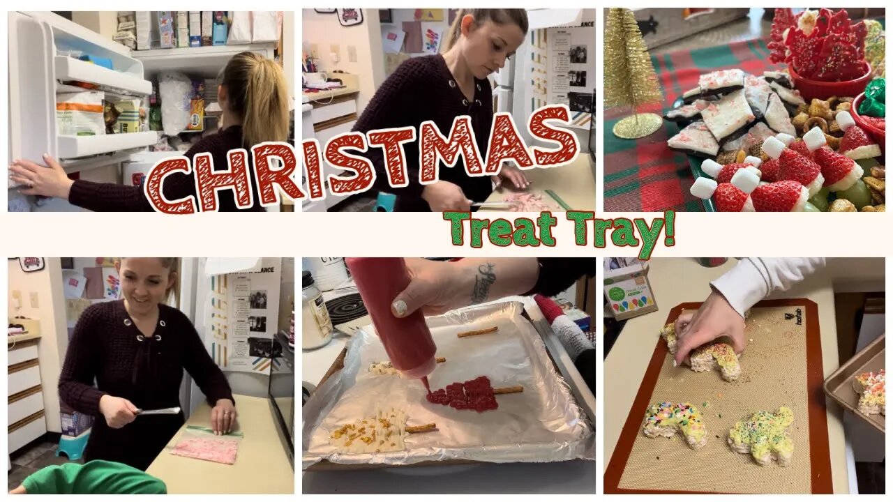 A DELICIOUS CHRISTMAS TREAT TRAY!