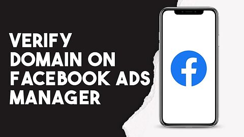 How To Verify Domain On Facebook Ads Manager