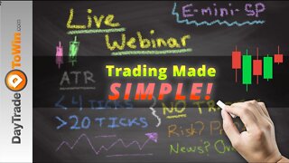 New traders start with what works - keeping it simple