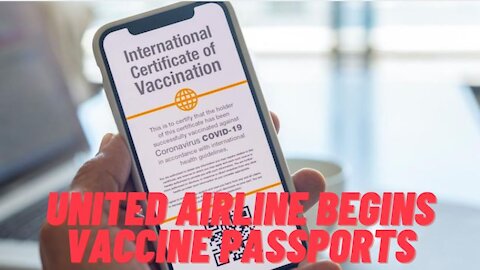 United Airlines Won't Hire Unvaccinated People, BOYCOTT UNITED AIRLINES & DELTA!