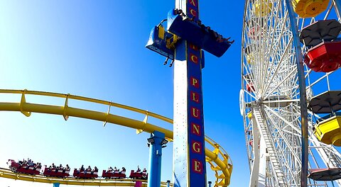 GOING TO SANTA MONICA PIER (RIDES, VIEWS AND BEER)