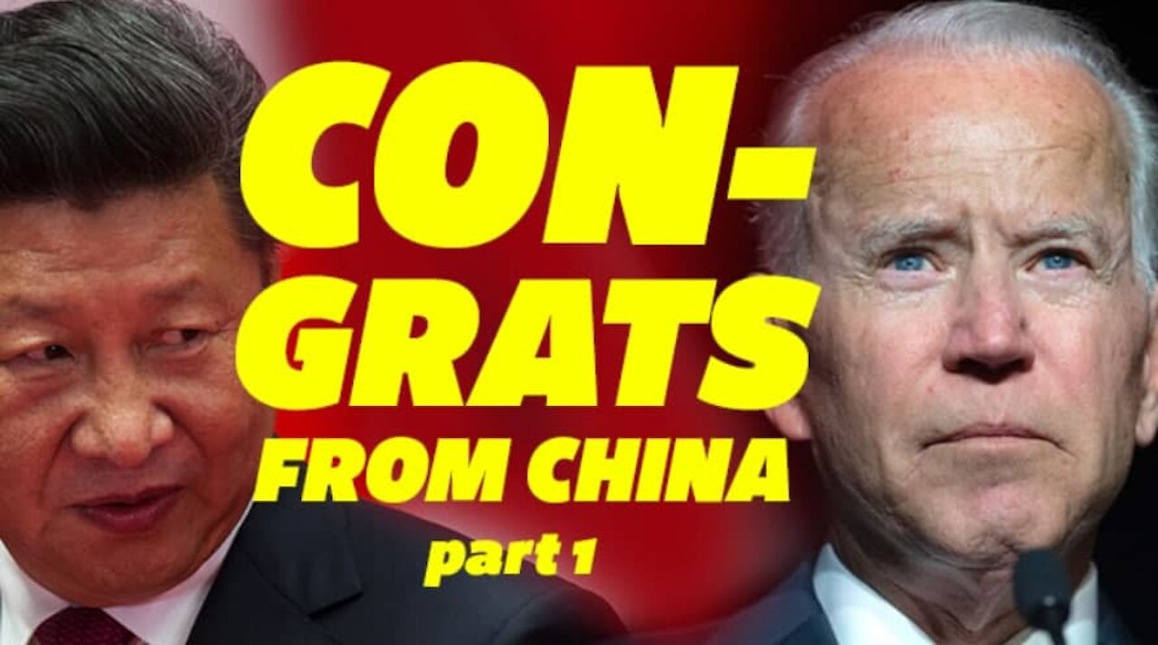 The Tide Turns & What Lies Behind Xi Jinping’s Late Congratulations to Biden [Part One]