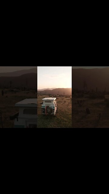 Dreamy sunsets alone in the desert. #offroad #overland #4x4 #travel #mexico #sunset