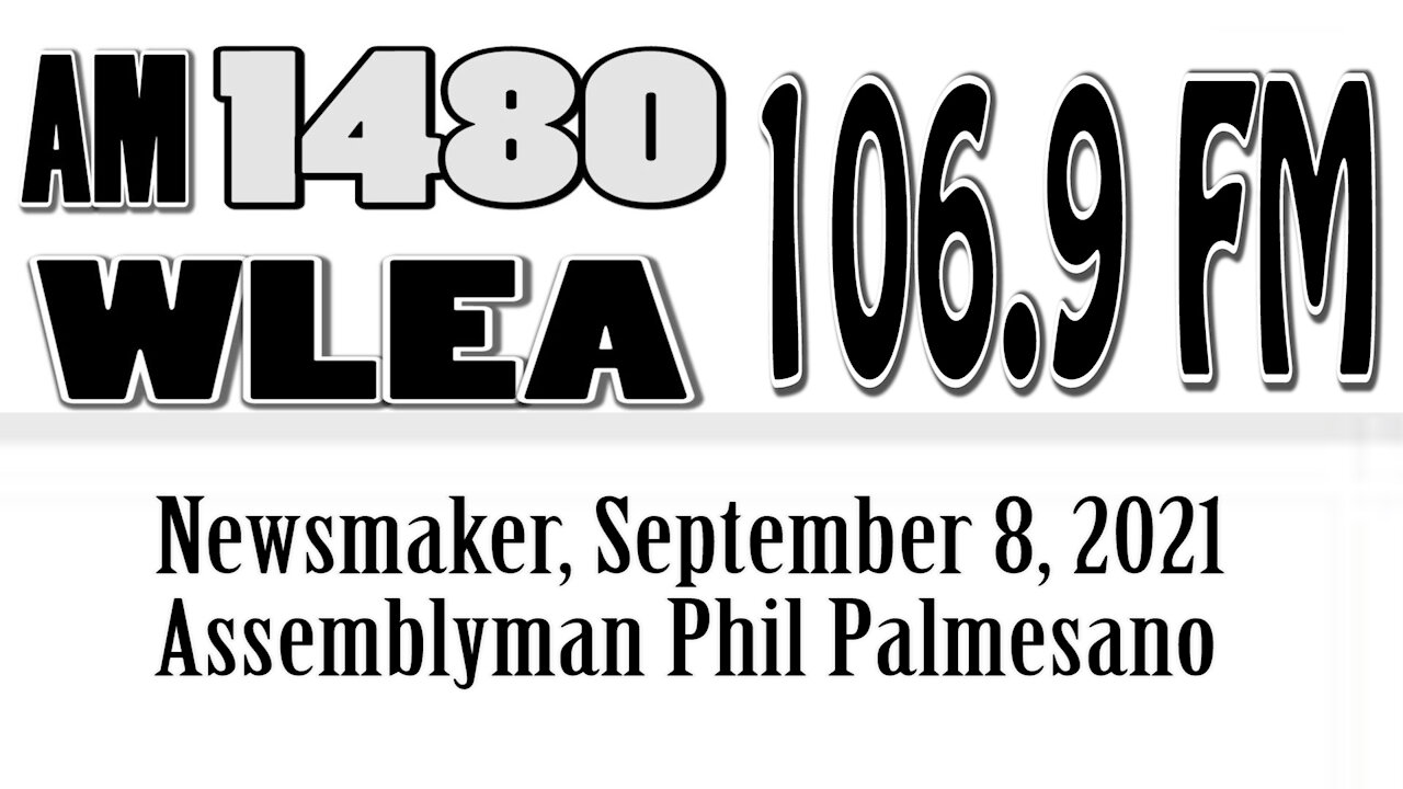 Wlea Newsmaker, September 8, 2021, Assemblyman Phil Palmesano