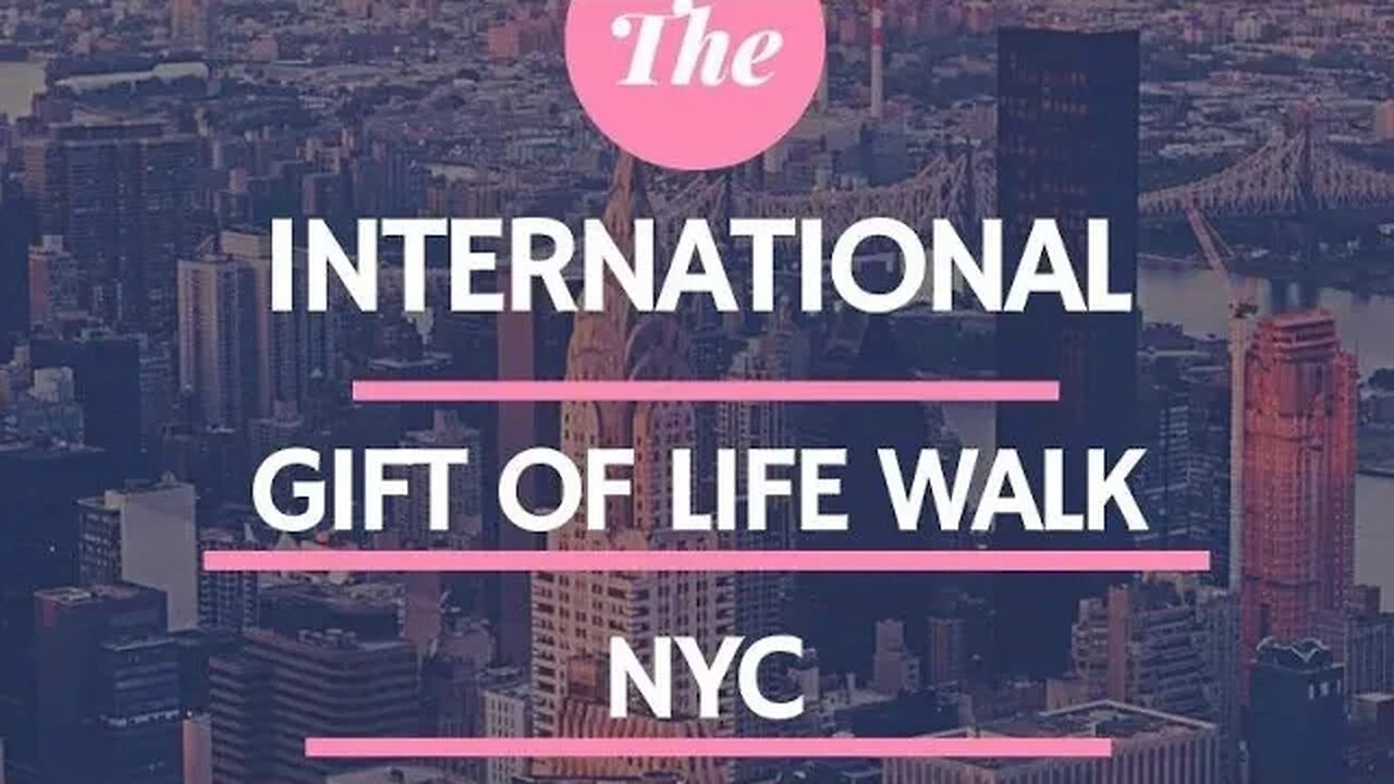 International Gift of Life Walk NYC 3/25/23 Lafayette Reade Street #prolife #lifematters #nyc