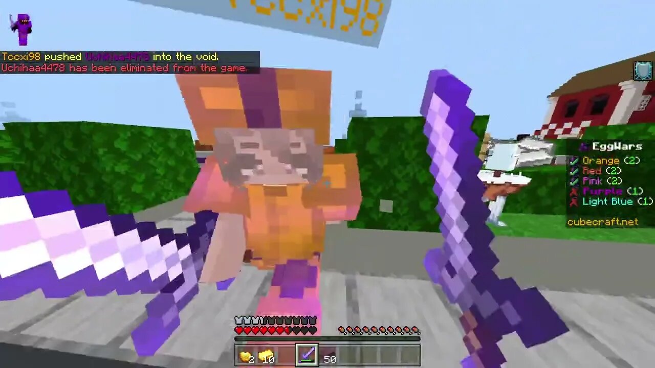 one small mistake and we folded in Cubecraft Eggwars