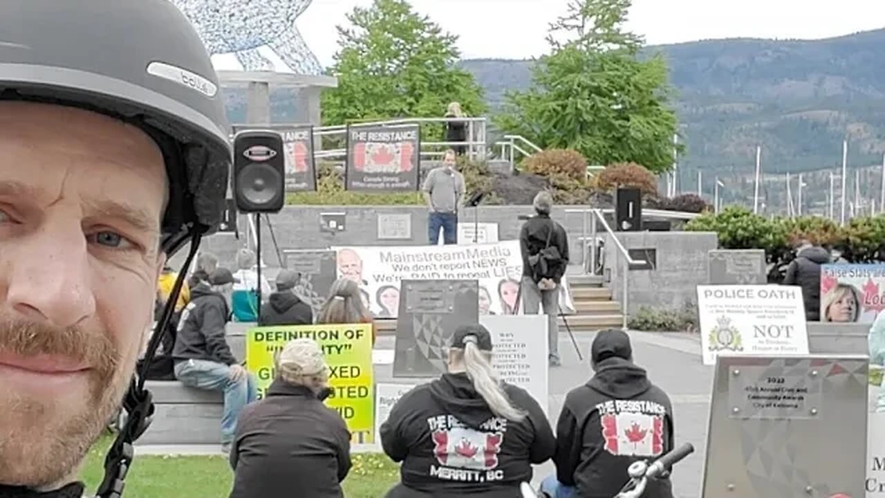 IrnieracingNews Live Kelowna Freedom Rally