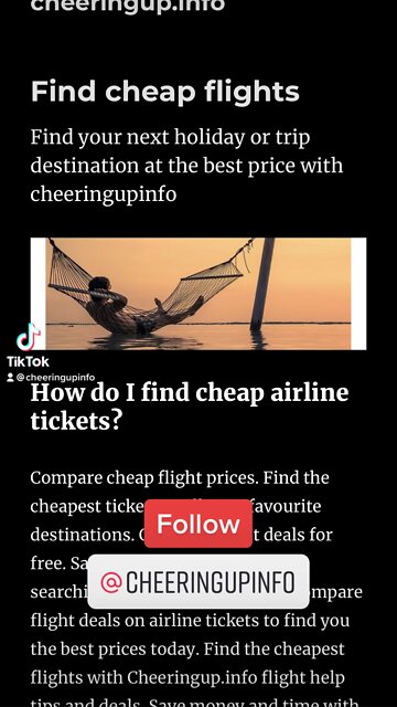 How do I find cheap airline tickets?￼