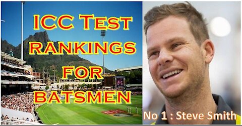 Steve Smith back as No 1 Test batsman