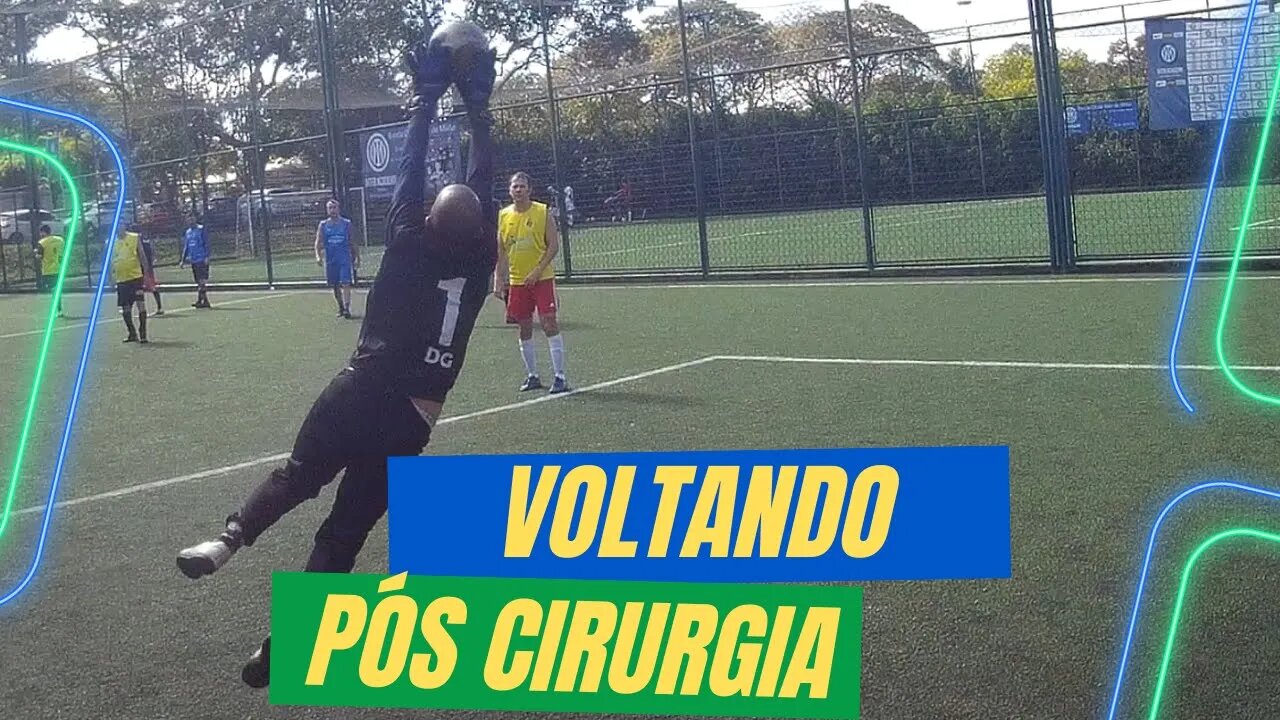 PRIMEIRO JOGO PÓS CIRURGIA DO JOELHO