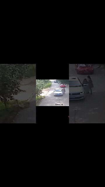 Women got out of car to argue with her husband at a tiger safari #shorts #viralshorts #shortsfeed