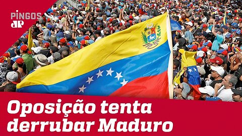 Venezuelanos contra a ditadura de Maduro