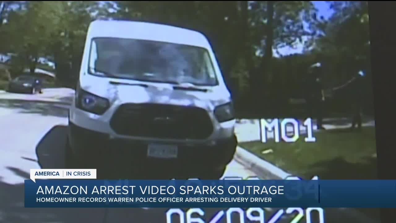 Amazon arrest video sparks outrage