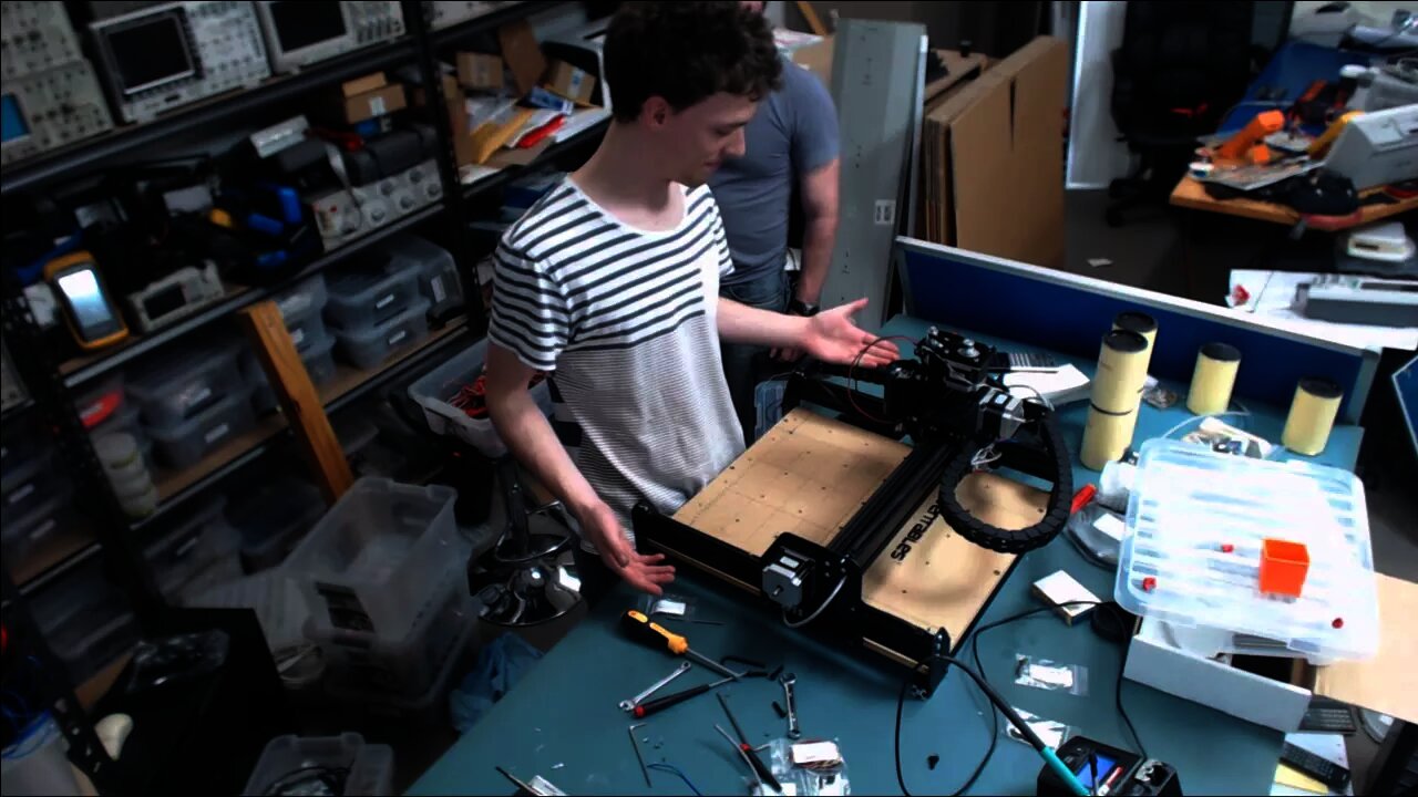 Inventables X-Carve LIVE Build Part 3 + Batteriser Rant