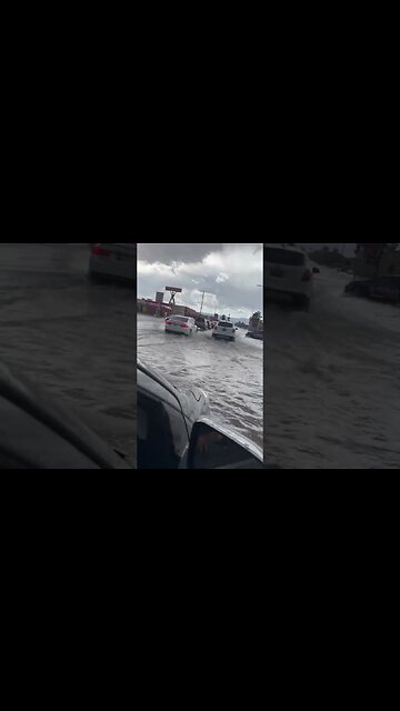 LAS VEGAS FLOODING #fyptiktok #foryourpage #fy #fypシ #flooding #lasvegas #trending #trend