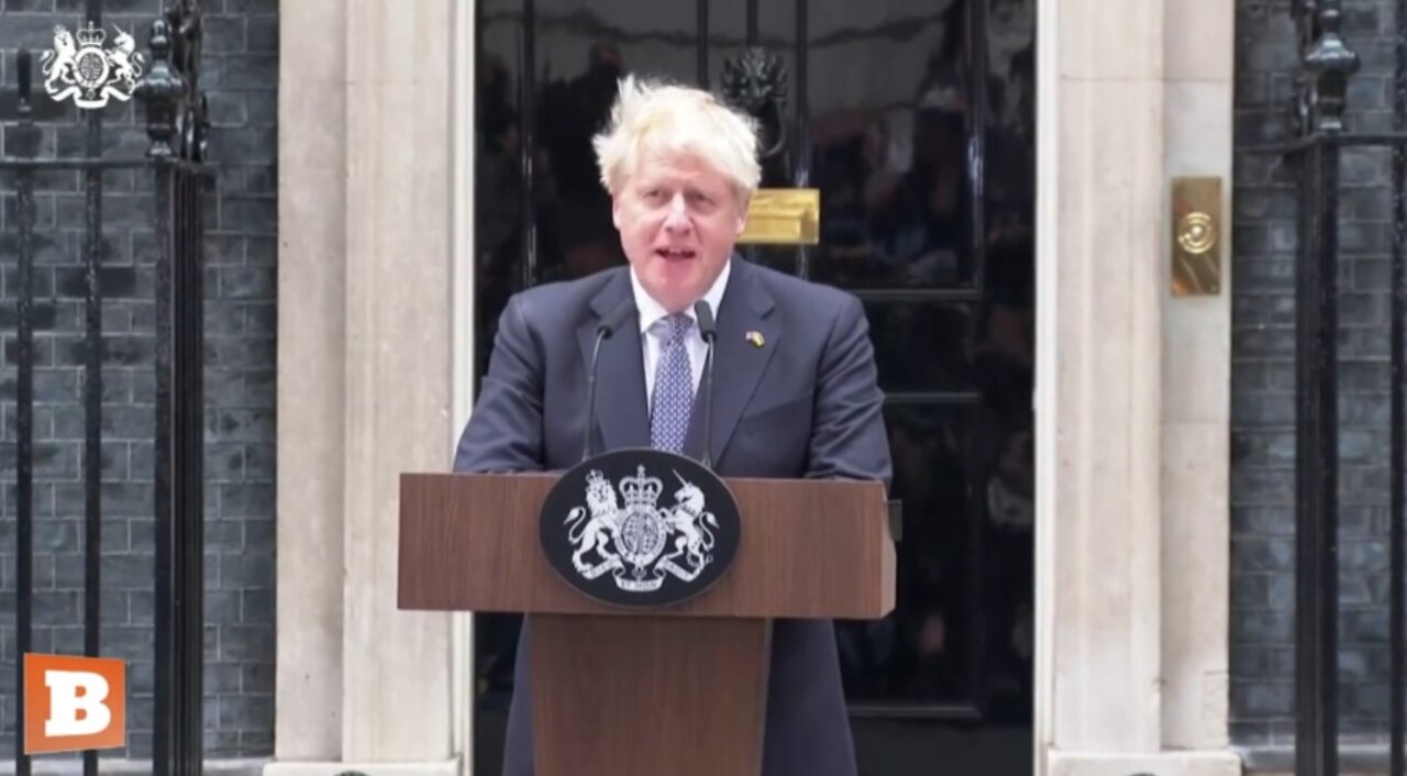 MOMENTS AGO: UK Prime Minister Boris Johnson Resigns...