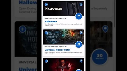 The Weeknd’s House is VERY Popular at Halloween Horror Nights Universal Studios Hollywood! #shorts