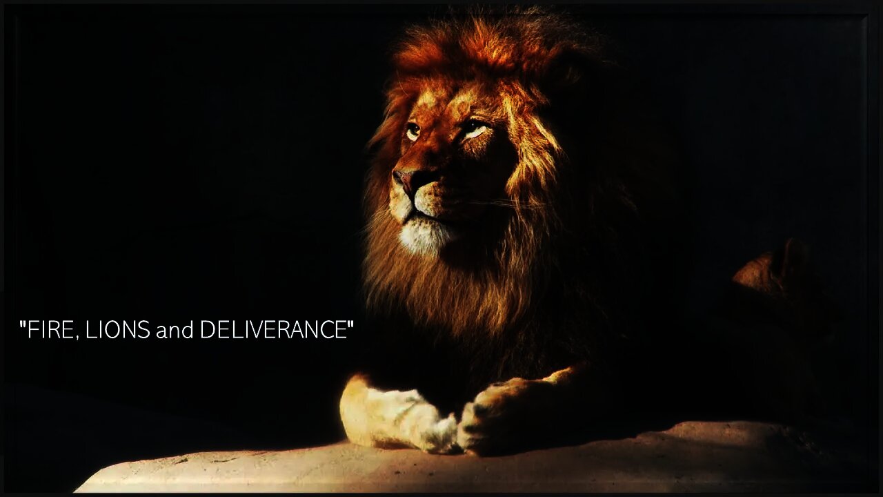 "FIRE, LIONS and DELIVERANCE" - Ross Patterson