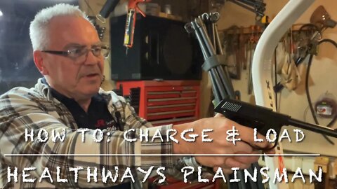 How to: Charge, load & adjust the Healthways Plainsman Co2 bb pistol