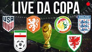 LIVE DA COPA DO MUNDO #2 - INGLATERRA E HOLANDA NA FRENTE