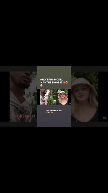 Only Fans Model Has The Nicest Cheeks?! 🍑😍 #shorts