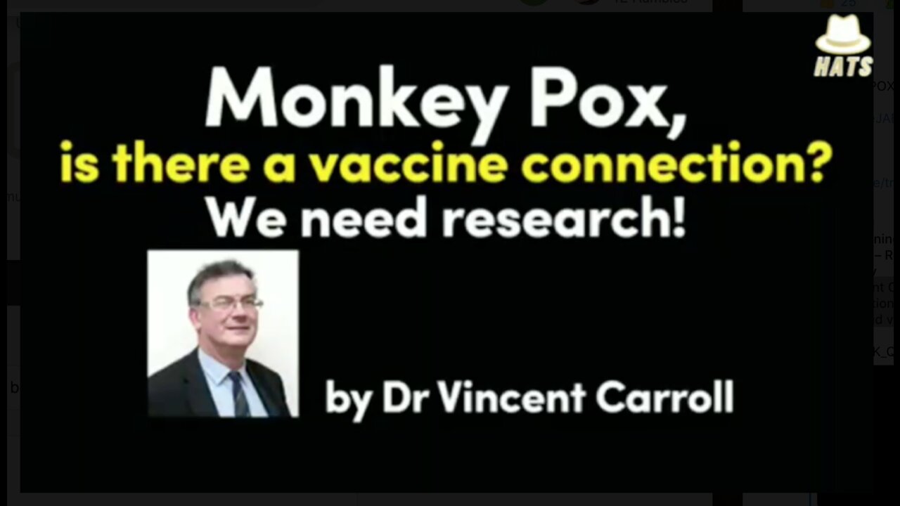 Potential link between the Convid vaccines and Monkey Pox.