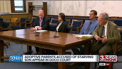 Foster parents plead no contest for starving boy