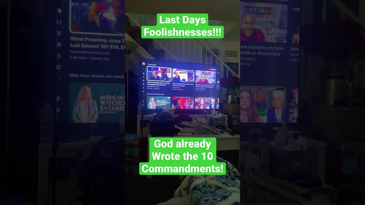 GOD ALREADY WROTE THE 10 COMMANDMENTS! So why is the Pope and World Leaders writing new ones???