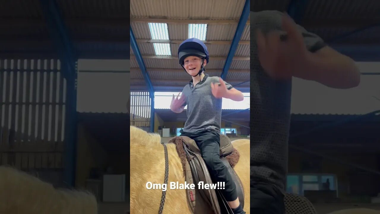 Blake taking off lol #viral #horse #equestrian #horseriding #fypシ #youtubeshorts #horsejumping #fyp