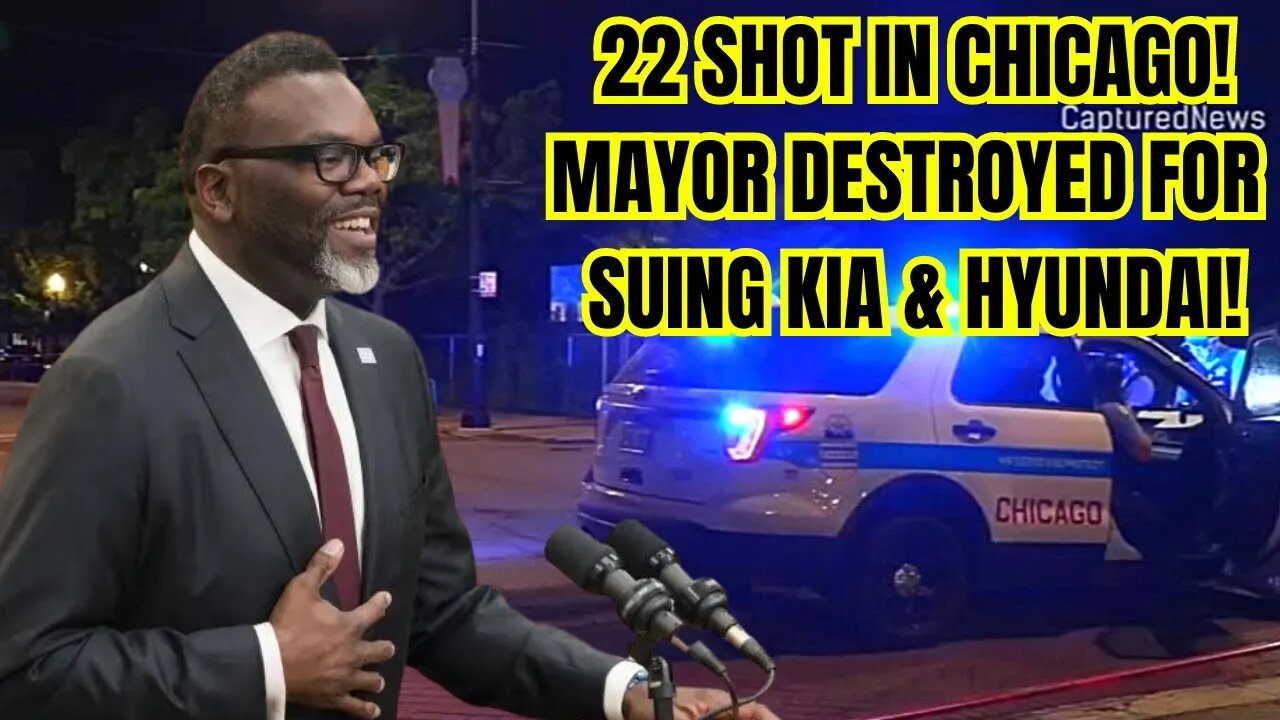 Chicago NIGHTMARE! 22 SHOT including 8 YR OLD! Brandon Johnson DESTROYED over Kia, Hyundai Lawsuit