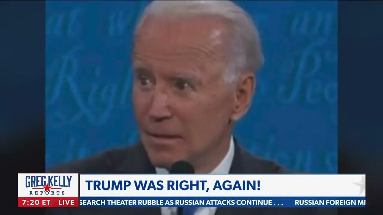 Flashback to when Donald Trump mentions the Hunter Biden laptop during the debates.