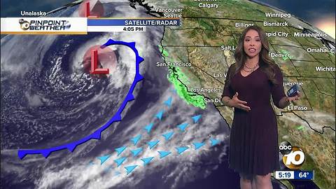 10News Pinpoint Weather with Meteorologist Angelica Campos