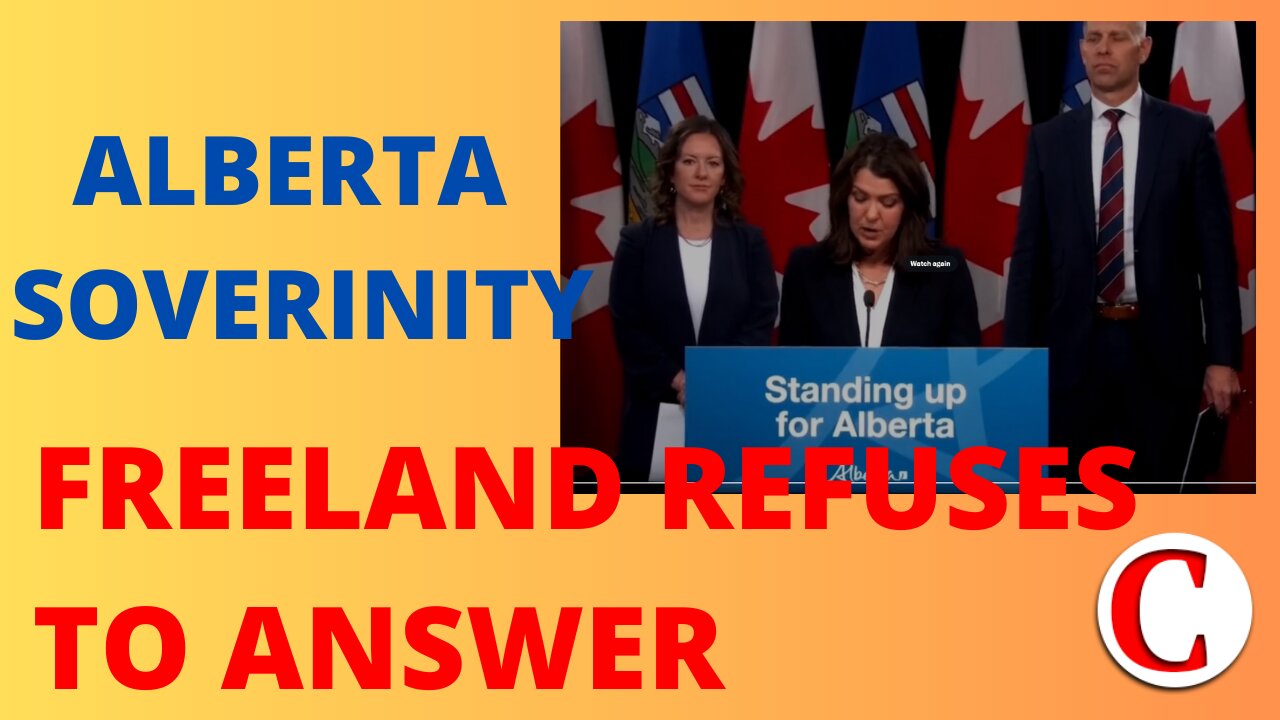 Freeland takes partisan snipes rather than answering the question