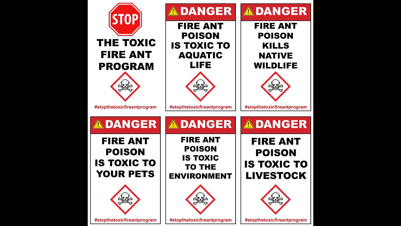 Stop The Toxic Fire Ant Program.