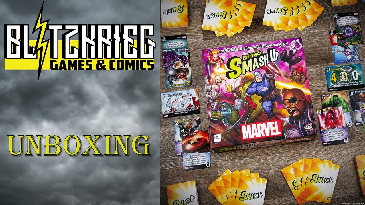 Marvel Smash Up Unboxing